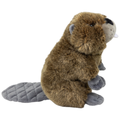 Preview: Biber grau-braun aufrecht