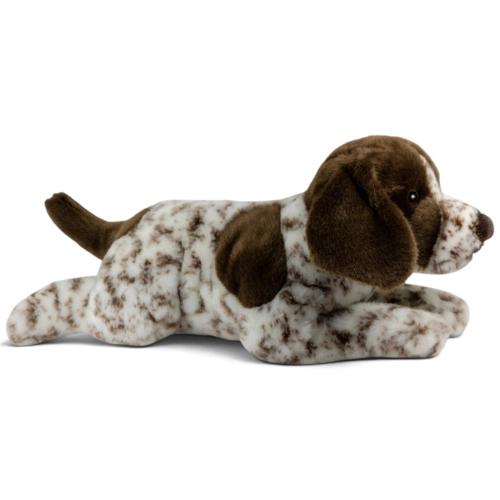 Carl Dick Plush Toy German Pointer Dog lying
