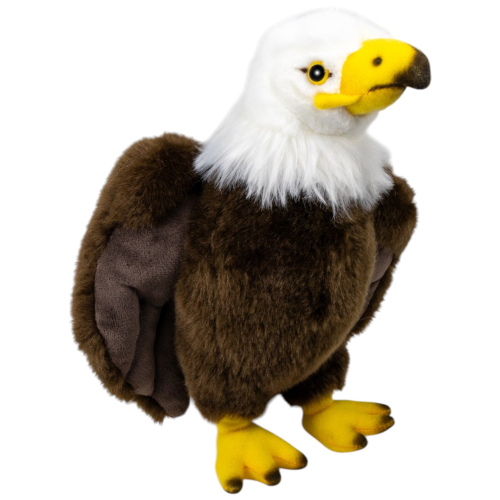 Carl Dick Plush Toy Eagle standing