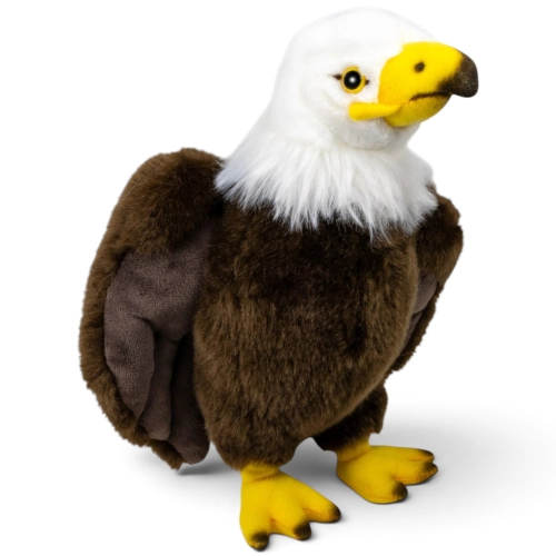 Carl Dick Plüschtier Adler stehend