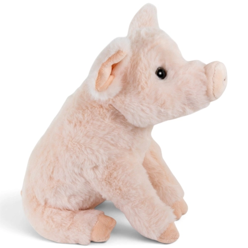 Carl Dick Plush Toy Pig sitting