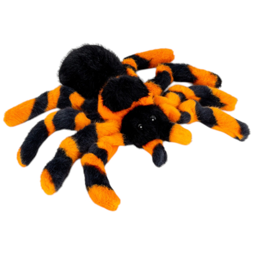 Carl Dick Plush Toy Tarantula Spider orange-black