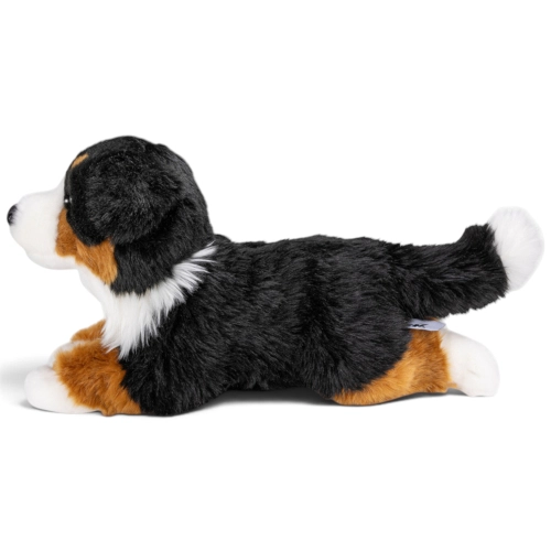 Carl Dick Plush Toy Bernese Mountain Dog lying