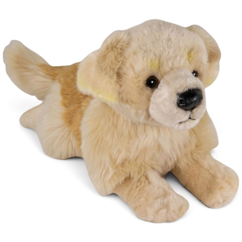 Carl Dick Plush Toy Golden Retriever - Labrador Dog lying