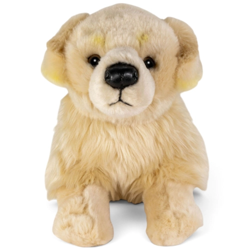 Carl Dick Plush Toy Golden Retriever - Labrador Dog lying