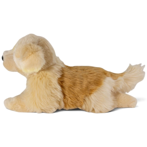 Carl Dick Plush Toy Golden Retriever - Labrador Dog lying