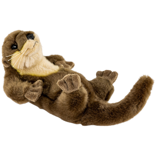 Carl Dick Plüschtier Otter liegend