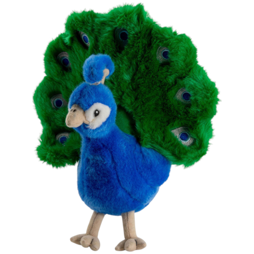 Carl Dick Plüschtier Pfau