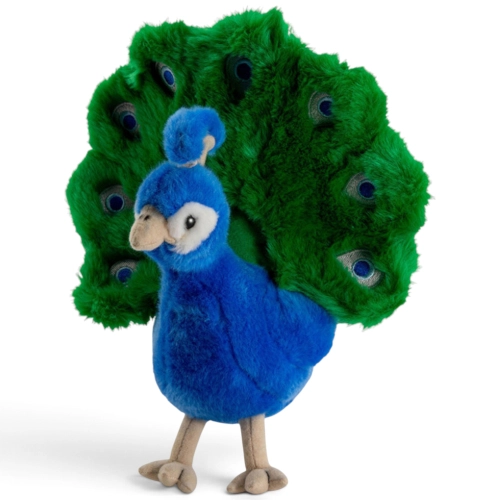 Carl Dick Plush Toy Peacock