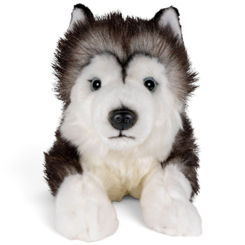 Carl Dick Plush Toy Husky black-white