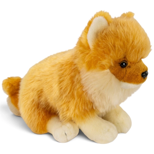 Carl Dick Plüschtier Zwergspitz sitzend, Pomeranian Hund