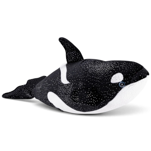 Carl Dick Plush Toy Whale, Killer-Whale, Orca