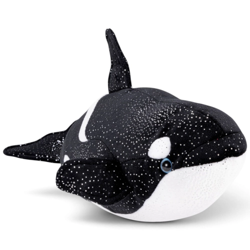Carl Dick Plush Toy Whale, Killer-Whale, Orca