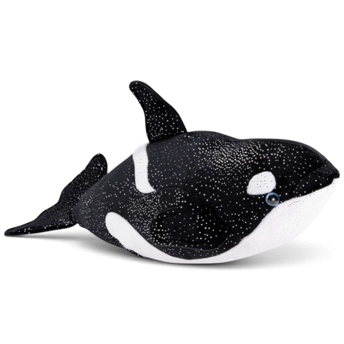 Carl Dick Plush Toy Whale, Killer-Whale, Orca