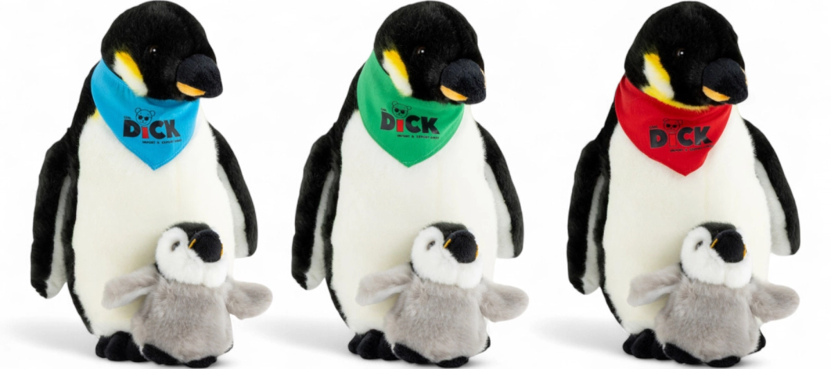 Penguin + Baby with scarf