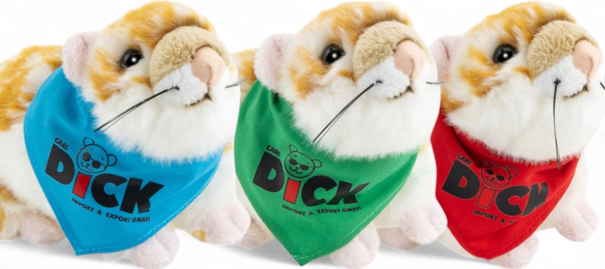 Hamster with scarf