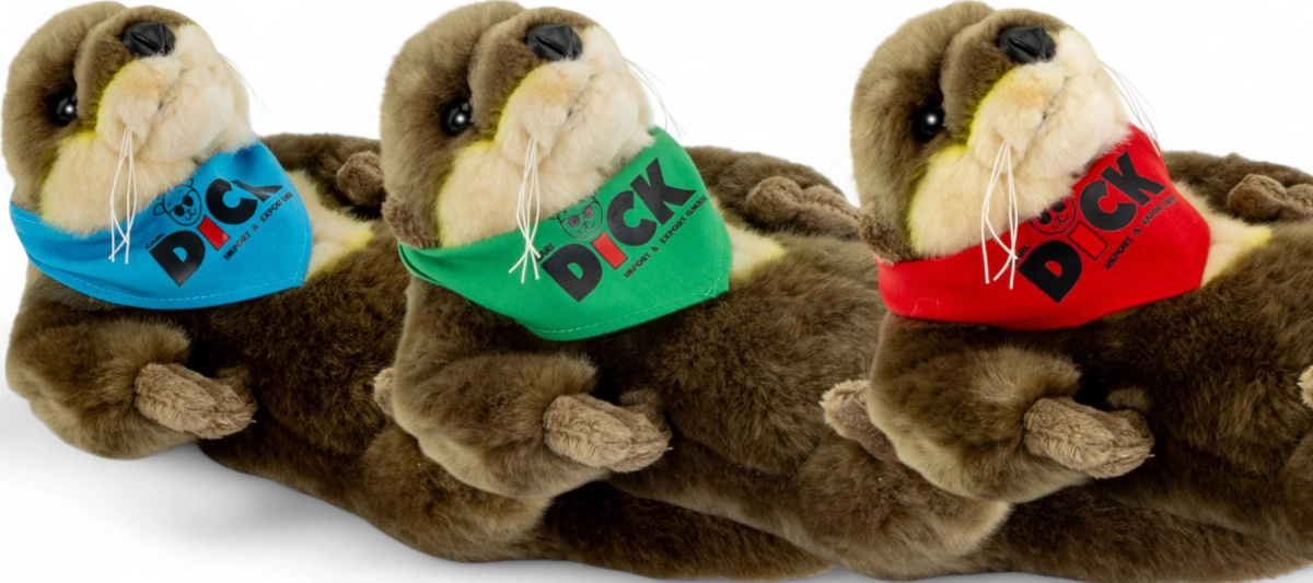 Otter with scarf
