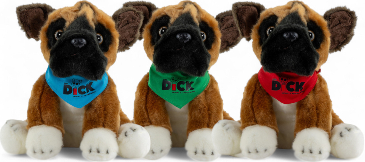 Boxer mit Tuch