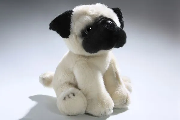 Carl Dick Plush Toy Pug Dog Floppy