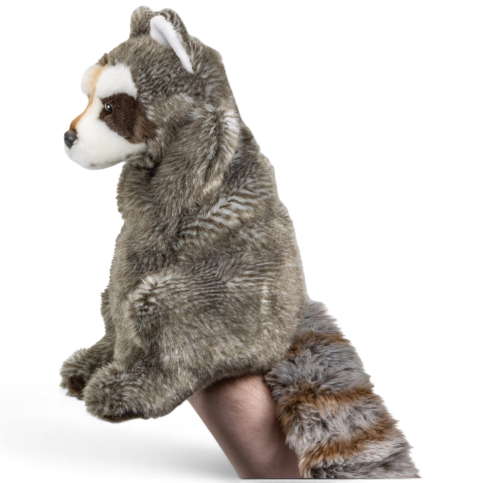 Carl Dick Plush Toy Raccoon Hand Puppet