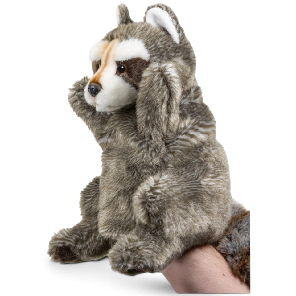 Carl Dick Plush Toy Raccoon Hand Puppet