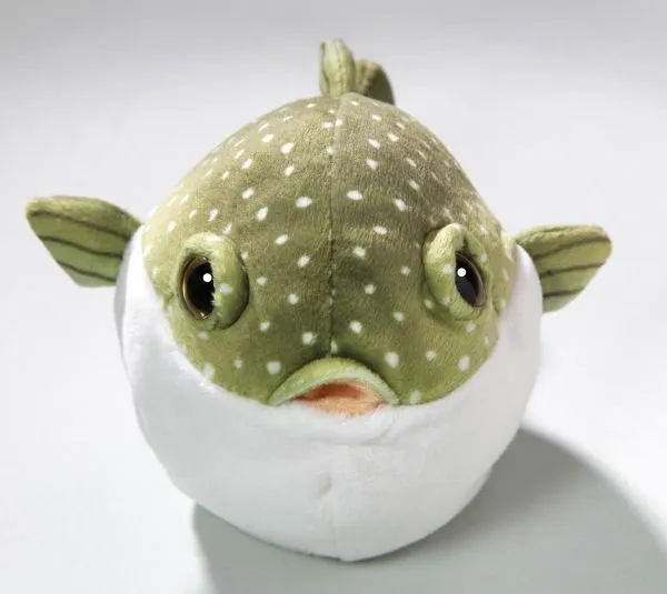 Carl Dick Plush Toy Fish, Blow Fish