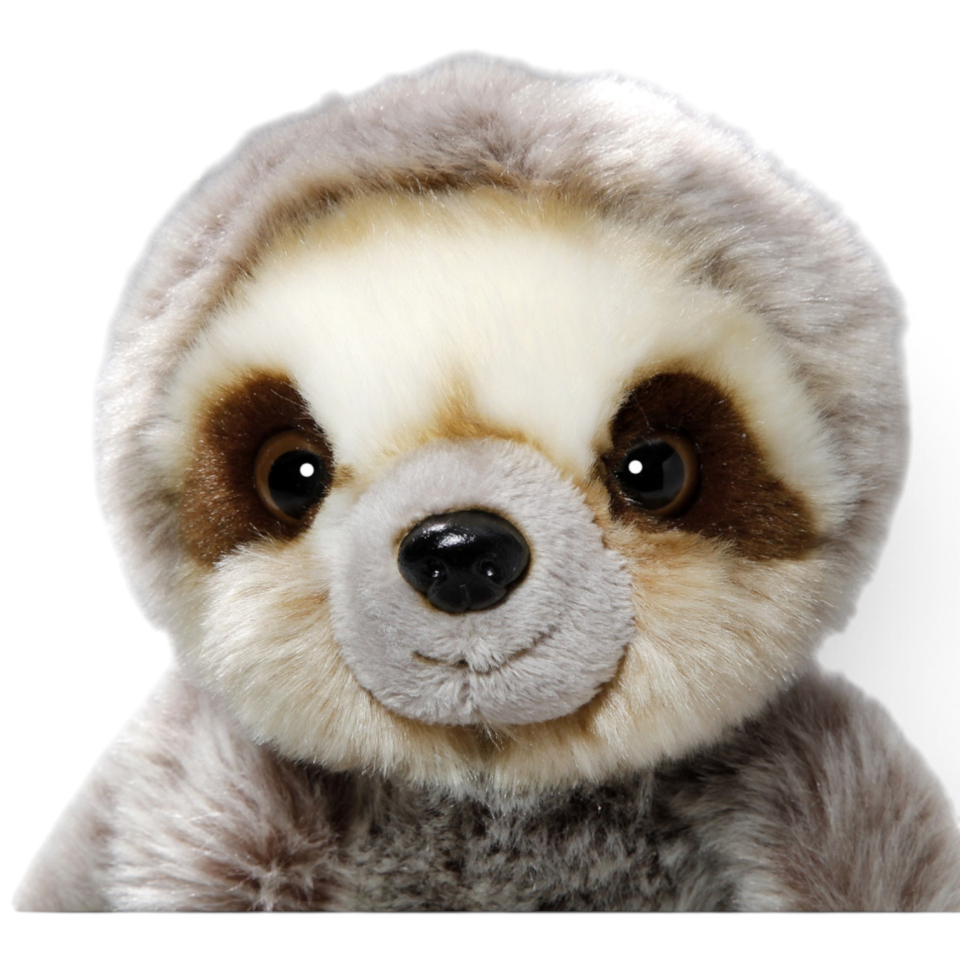 Carl Dick Plush Toy Sloth with hook and loop on Hand and Foot
