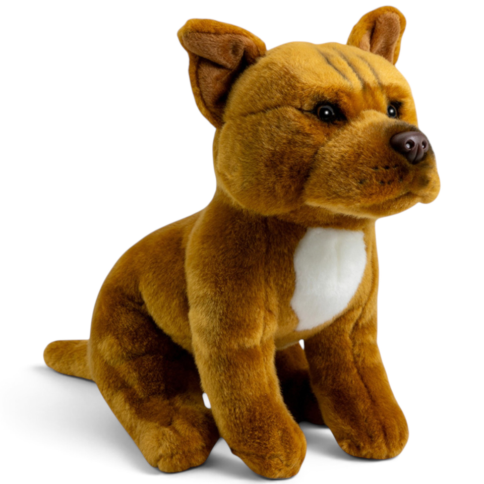 Carl Dick Plush Toy Staffordshire Bull Terrier