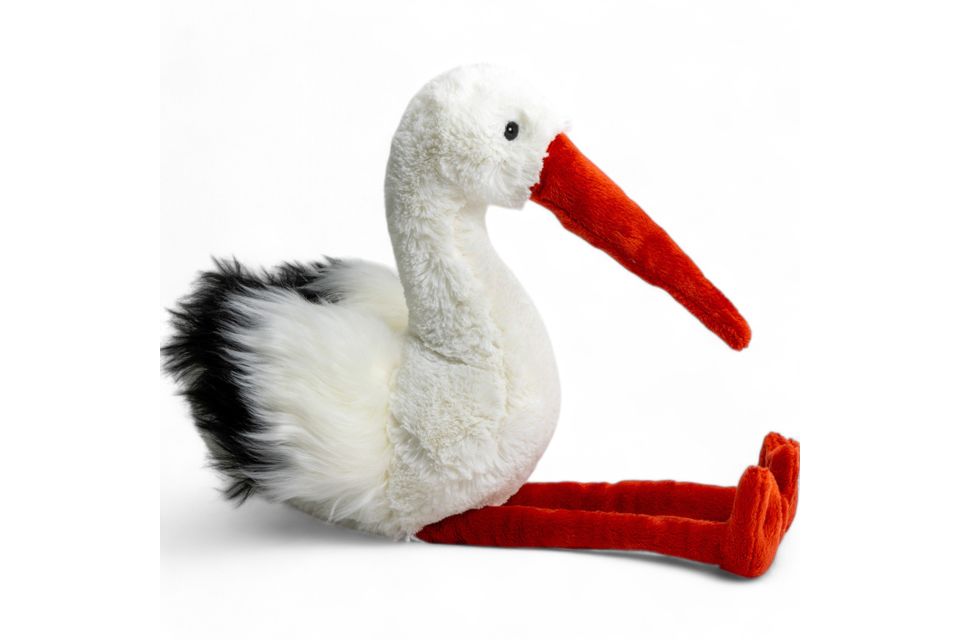 Carl Dick Plush Toy Stork