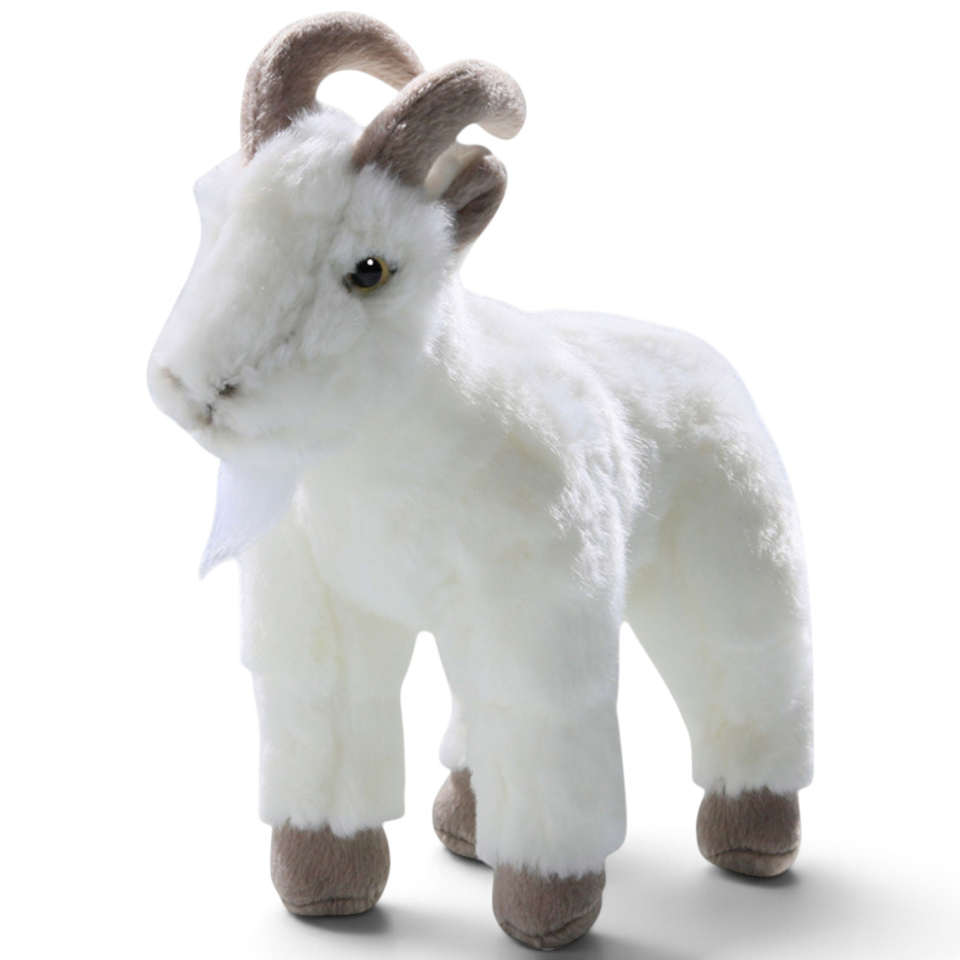 Carl Dick Plush Toy Goat white