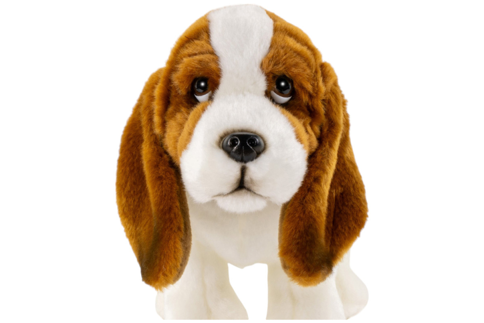 Carl Dick Plush Toy Basset