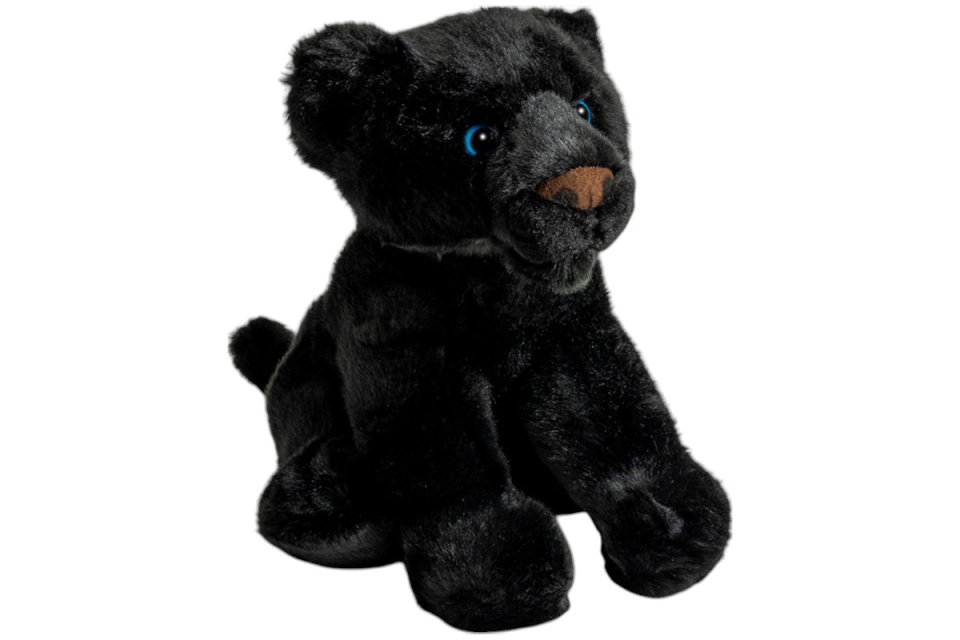 Carl Dick Plush Toy Panther sitting