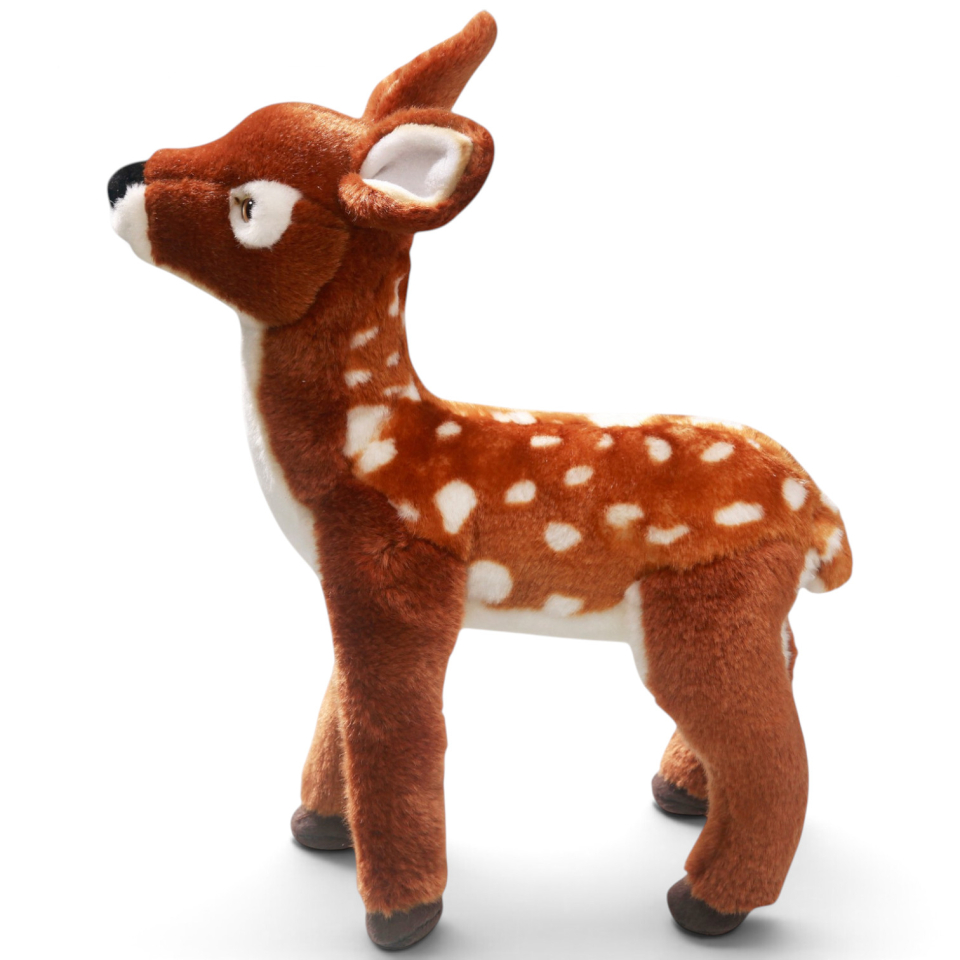 Carl Dick Plush Toy Deer, Fawn standing