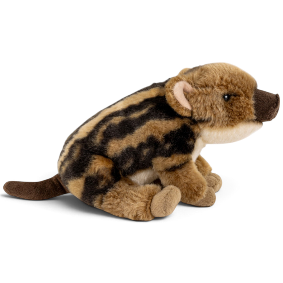 Carl Dick Plush Toy Wild Boar Baby sitting