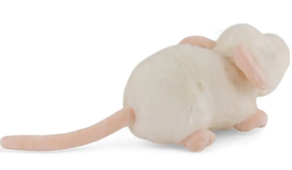 Carl Dick Plush Toy Mouse white