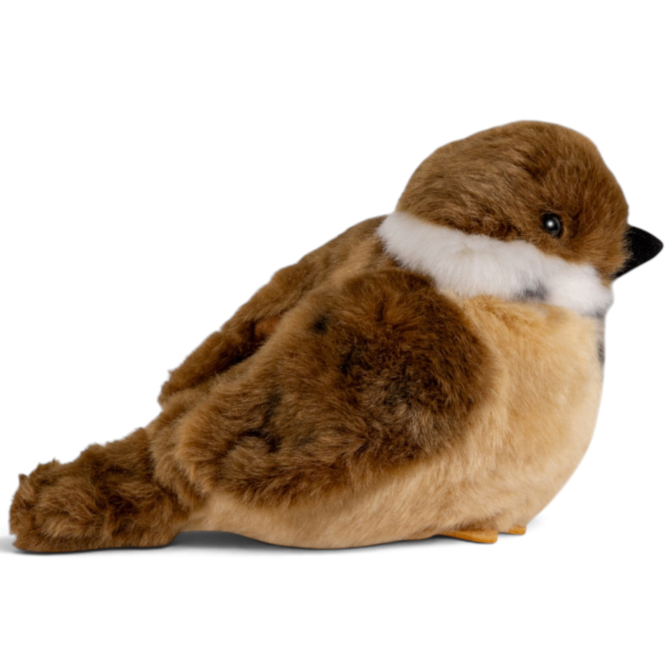 Carl Dick Plush Toy Sparrow Bird