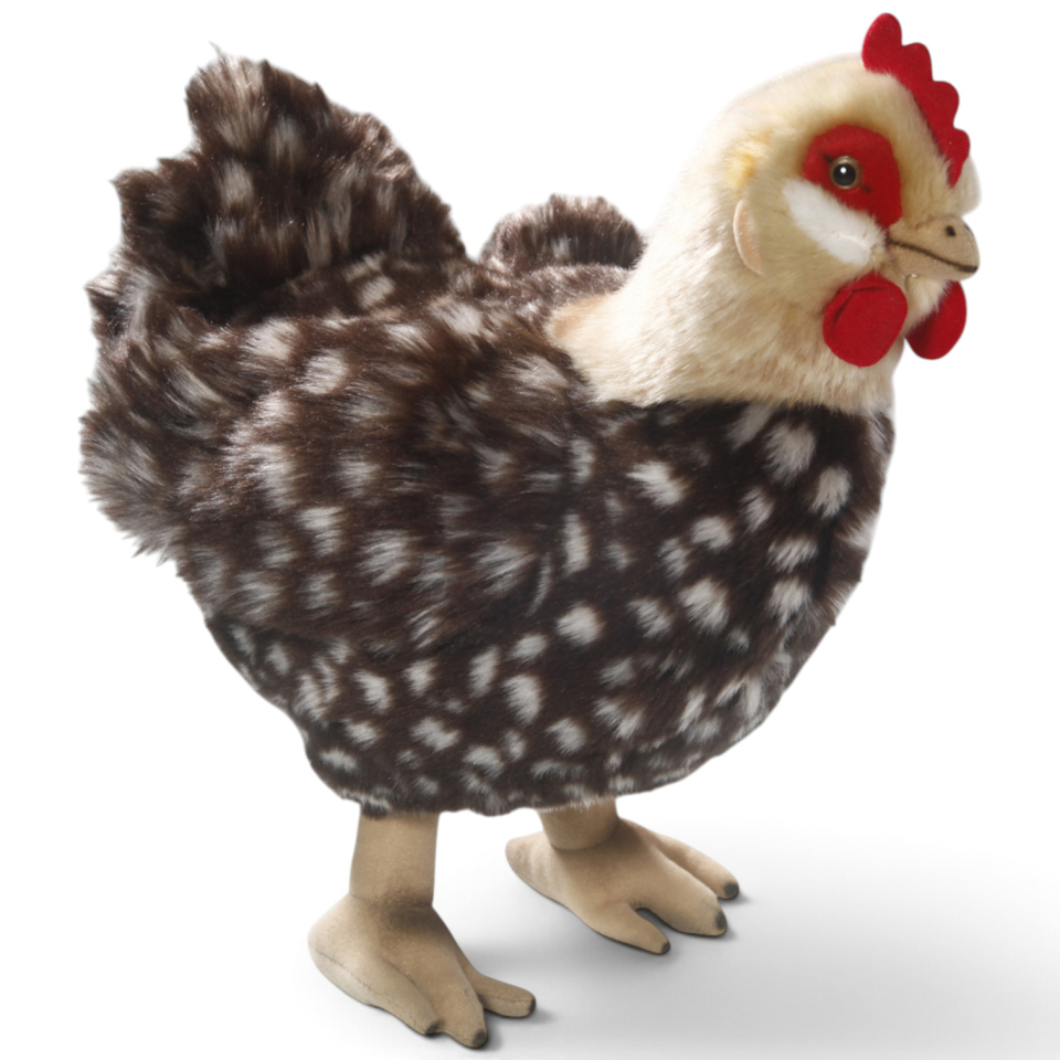 Carl Dick Plüschtier Huhn mit Ei