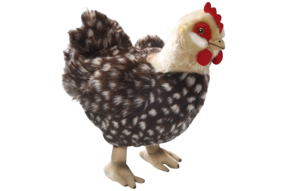 Carl Dick Plush Toy Hen with egg