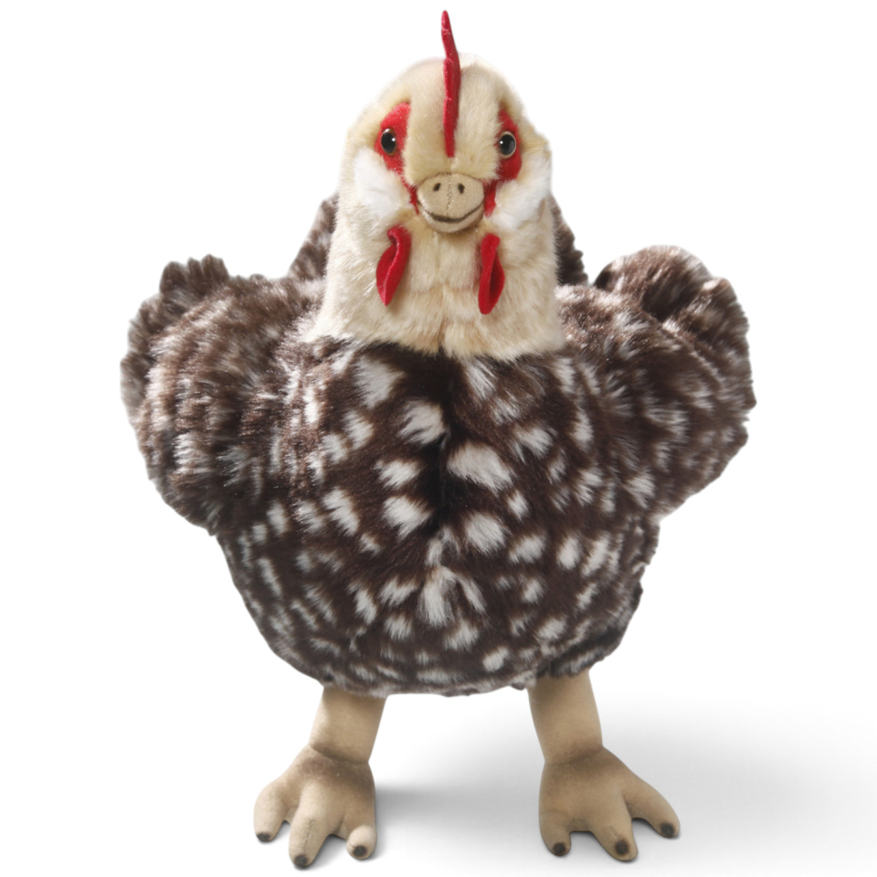 Carl Dick Plüschtier Huhn, Henne mit Ei