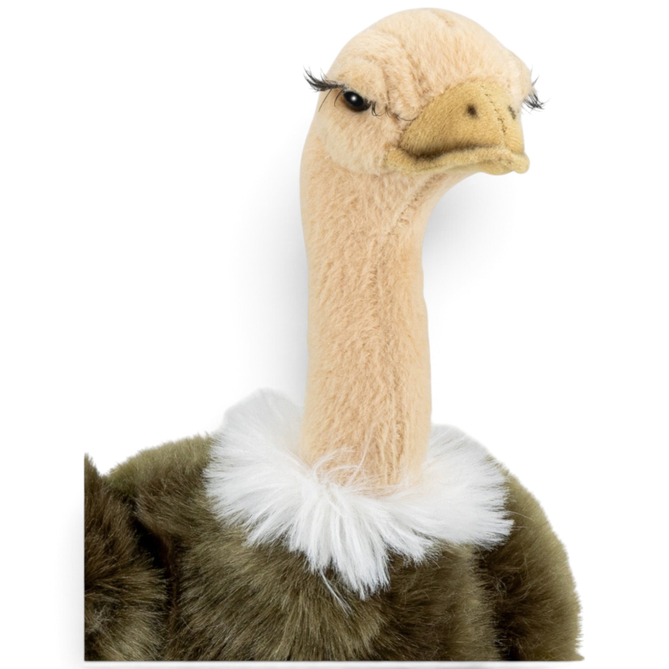 Carl Dick Plush Toy Ostrich