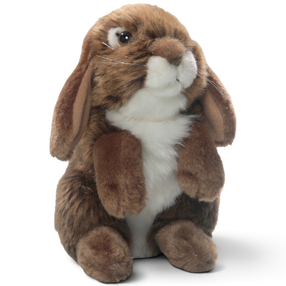 Carl Dick Plush Toy Rabbit, Bunny brown standing