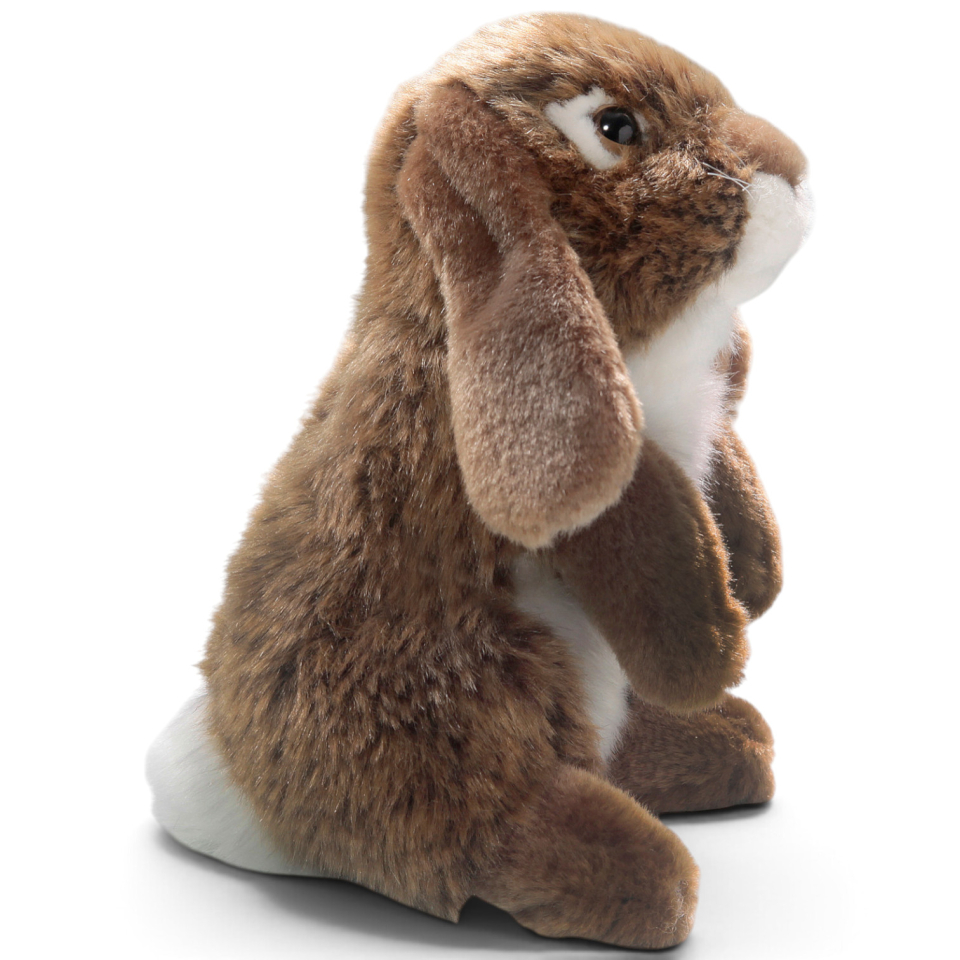 Carl Dick Plush Toy Rabbit, Bunny brown standing