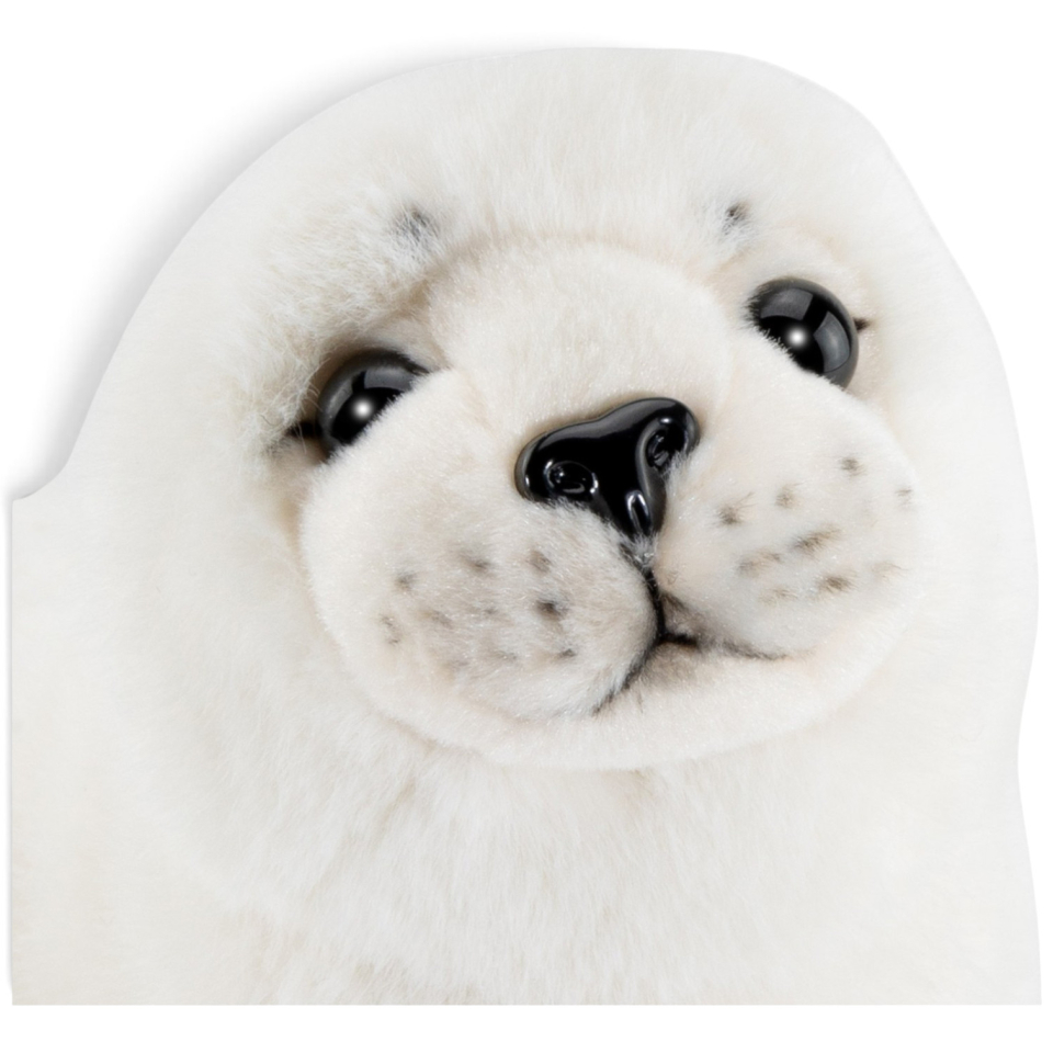 Carl Dick Plush Toy Seal white