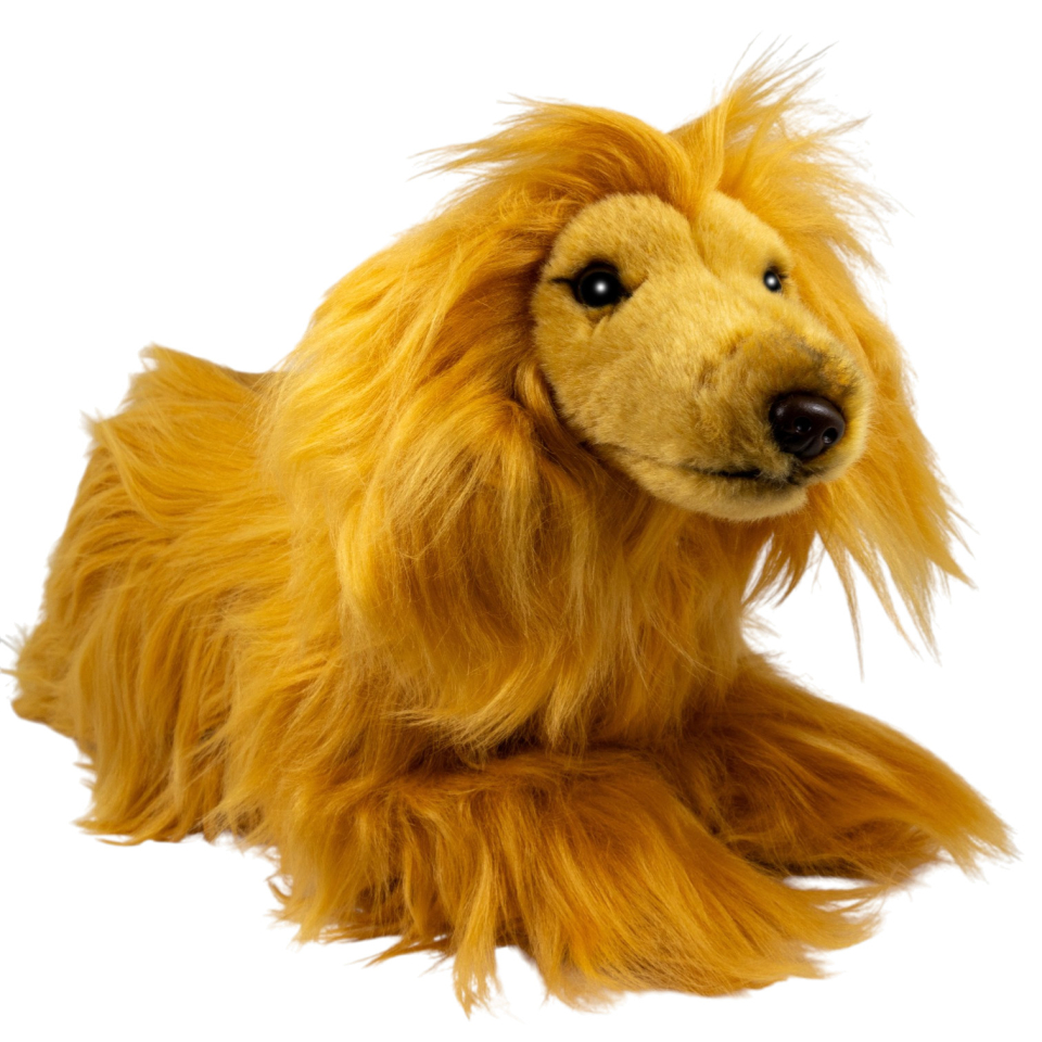 Carl Dick Plush Toy Afghan Hound