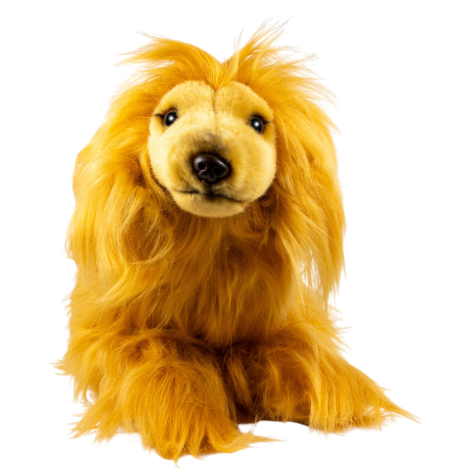 Carl Dick Plush Toy Afghan Hound
