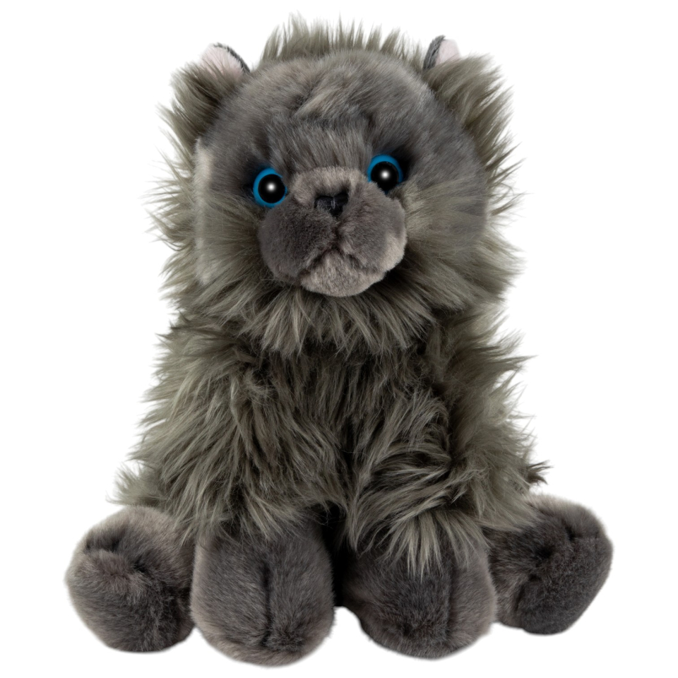 Carl Dick Plüschtier Perserkatze grau