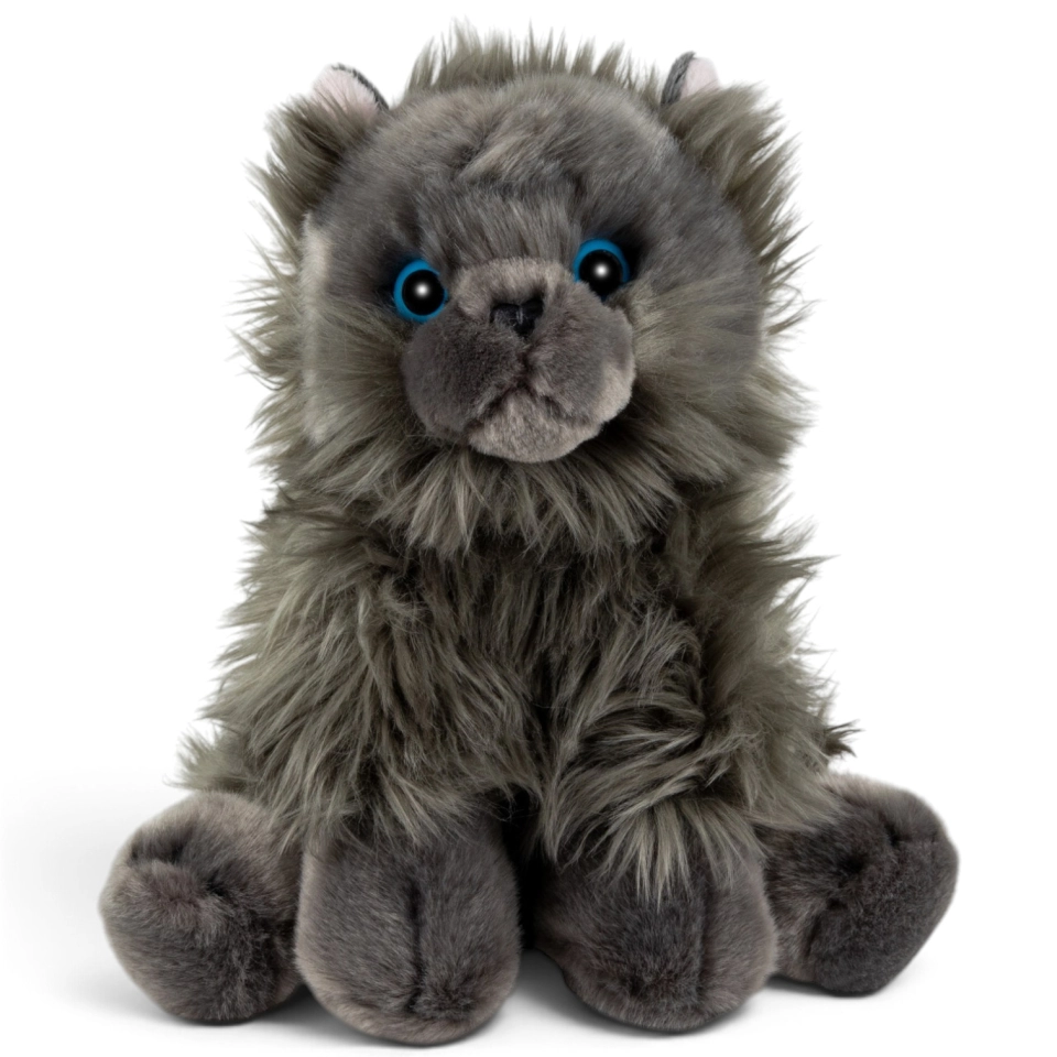 Carl Dick Plüschtier Perserkatze grau