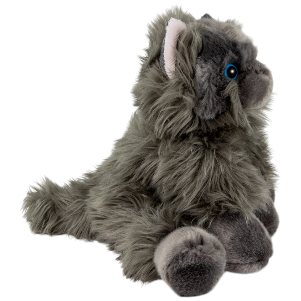 Carl Dick Plüschtier Perserkatze grau