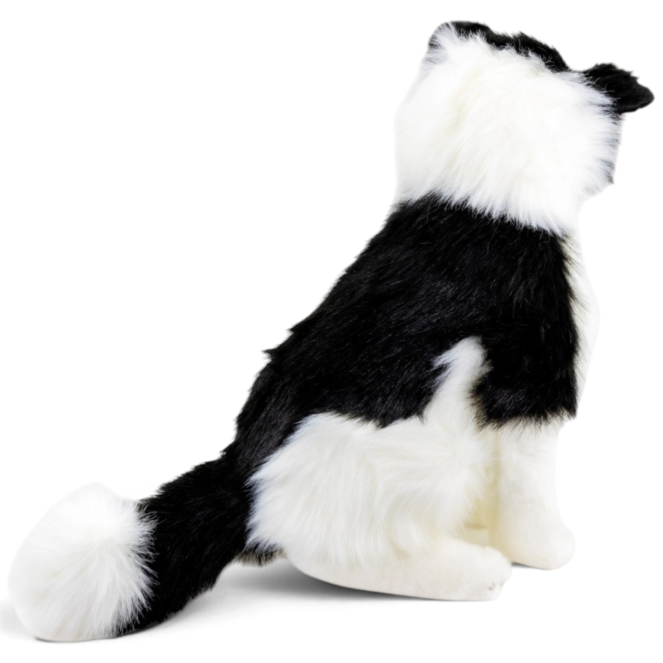 Carl Dick Plush Toy Border Collie sitting