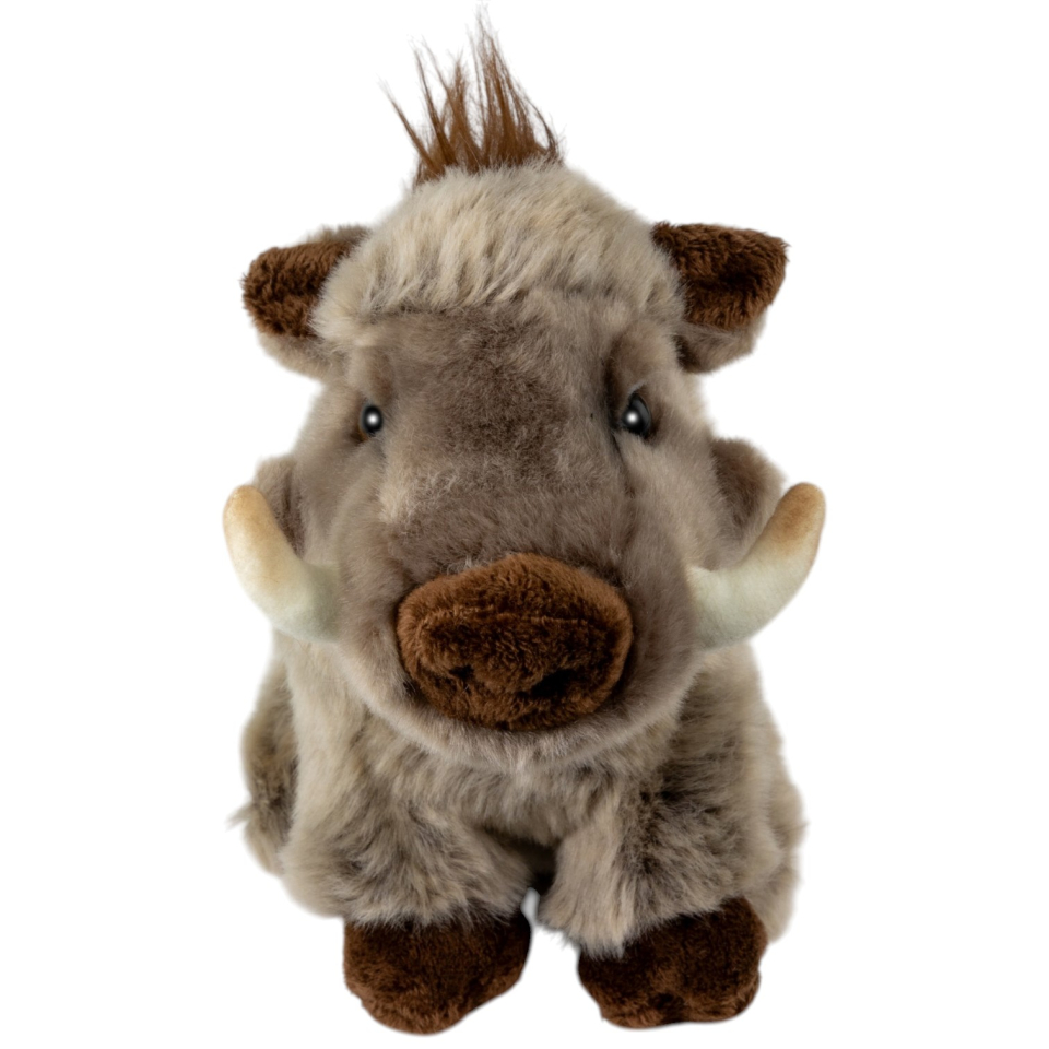 Warzenschwein sitzend